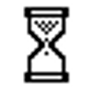Win95 Hourglass emoji