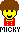 Micky emoji