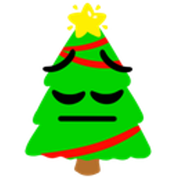 Tree Pensive emoji