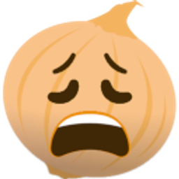 Onion Weary emoji
