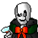 Xmas Gaster emoji