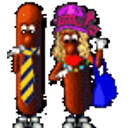 Sausage Couple emoji