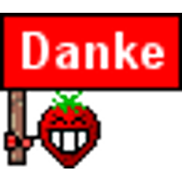 Strawberry Danke emoji