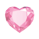 Pink Heart Gem emoji