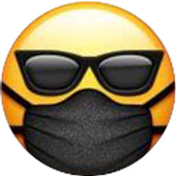 Cool Sunglasses With Mask emoji