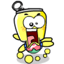 Sodacan Crazy emoji