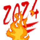 On Fire emoji