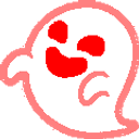 Rainbow Ghostie emoji