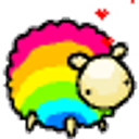 Sheepy Love Left emoji