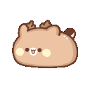 Brown Blobiess emoji