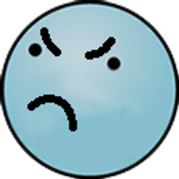 Not Smile emoji