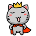 King Cat emoji