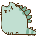 Pusheengreen emoji