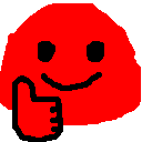 Rainbowblub Thumbsup emoji