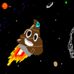 Shit Rocket emoji