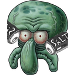 Squidward Salt Sprinkle emoji