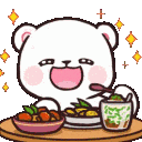 Bearfood emoji