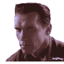 Unimpressed Arnold emoji