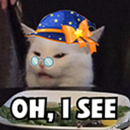 Cat Oh I See emoji