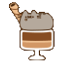 Pusheen Dessert emoji