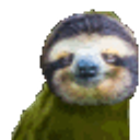 Party Sloth emoji