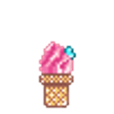 Jumping Ice Cream emoji