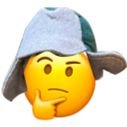 Thinking Hat emoji