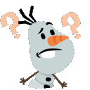 Olafquestion emoji