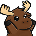 Jammin Moose emoji