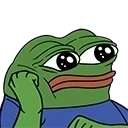 Peepobored emoji