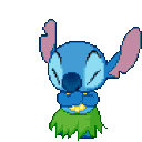 Stitch Hula Dancing emoji