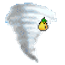 Tornado Pear emoji