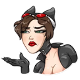 Catwoman Wut emoji