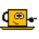 Mug Pointing emoji