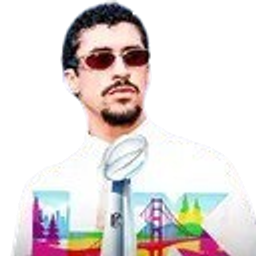 Badbunny Superbowl emoji
