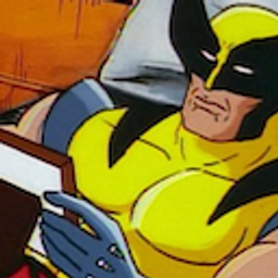 Wolverine Staring Longingly At Picture emoji