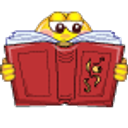 Eat Read emoji