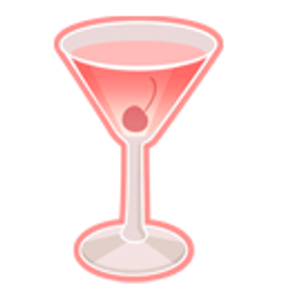 Rose Cocktail emoji