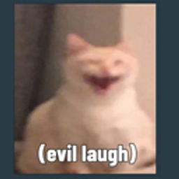 Evil Laughcat emoji
