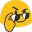 Blob Glasses Down emoji