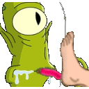 Alienfoot emoji
