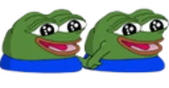 Peepofriendship emoji