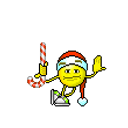 Candycane Nom emoji