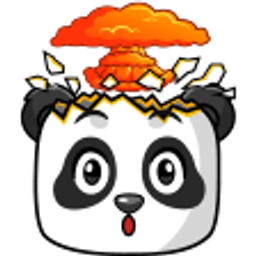 Panda Mindblown emoji