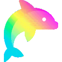 Party Dolphin emoji