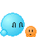 Giant Kiss emoji