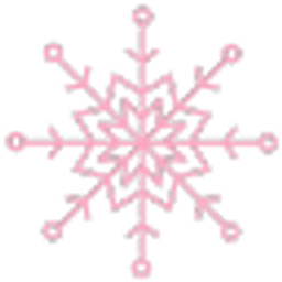 Snowflake Pink emoji