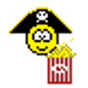 Pirate Popcorn emoji