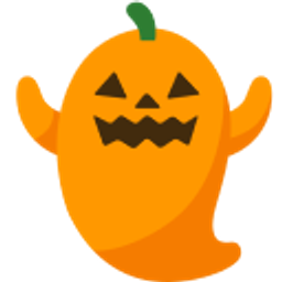 Pumpkin Ghost emoji