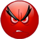 Red Angry Face emoji